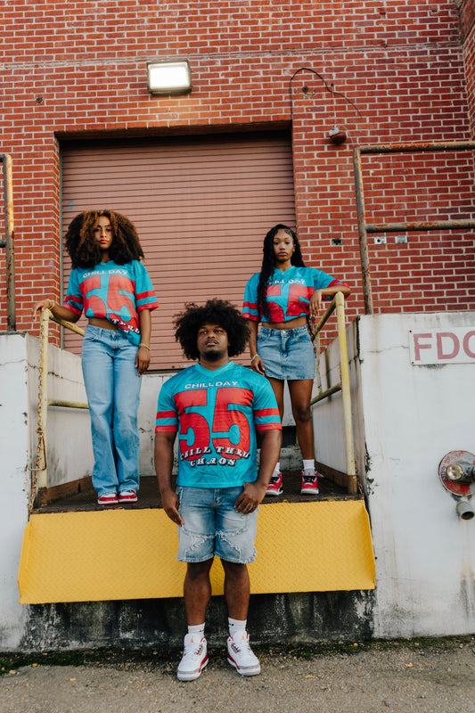 Blue 555 jersey