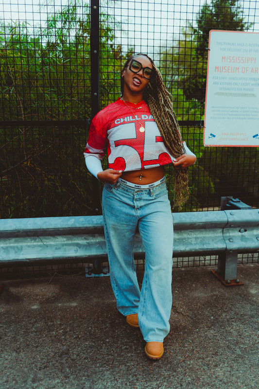 Red 555 jersey